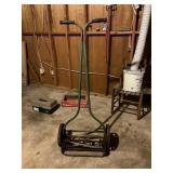 Vintage Manual Push Reel Lawn Mower