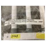 Adjustable RV Screen Door Cross Bar Handle Set