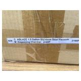 Ablaze 1.5 Gallon Stainless Steel Vacuum Degassing