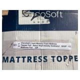 ViscoSoft 3-Inch Gel Memory Foam Mattress Topper