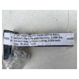 Curt 45521 Trailer Hitch Ball Mount, Black