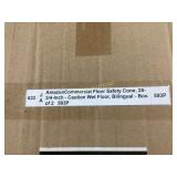 AmazonCommercial Floor Safety Cones, 2-Pack