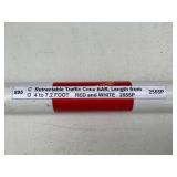 Retractable Traffic Cone Bar, 4 to 7.2 Feet