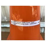 28-Inch Orange PVC Traffic Cone