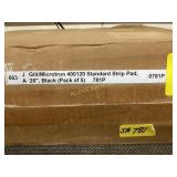 Glit/Microtron 20-Inch Black Strip Pads, Pack of 5