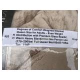 Degrees of Comfort Queen Weighted Blanket