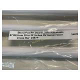 Adjustable RV Screen Door Cross Bar, 20-32 Inches