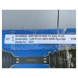 GSP CV Axle Shaft Assembly for Hyundai Santa Fe