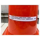 28-Inch Orange PVC Traffic Cone