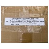 Travel Trailer Cover, 15 to 18 ft, 6-Layer Gray