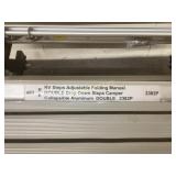 Aluminum RV Folding Double Step 2382P