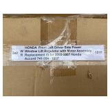 Honda Front Driver Side Power Window Regulator