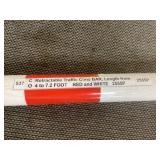 Retractable Traffic Cone Bar, 4 to 7.2 Feet