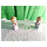 3 Ceramic and Glass Figures