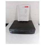 Mitsubishi HS-U420 VHS Player with Manual