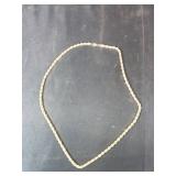 14k Italy Gold or Gold-Plated Menï¿½s Necklace