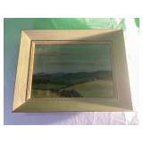 Framed Landscape Painting, 10ï¿½14 Inches