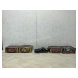 Five 1:18 Scale Die-Cast Model Cars