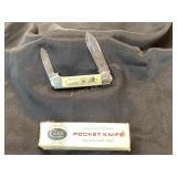 Case X X Two-Blade Pocket Knife with Box