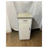 Metal and Wood Cabinet with Laminate Top