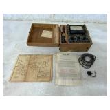 Industrial Analyzer Model 530 in Wooden Case