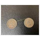 1906 and 1907 Indian Head Pennies