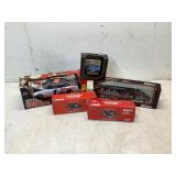 5 NASCAR Die-Cast Collectible Cars