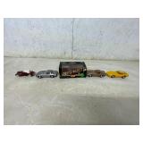 5 Die-Cast Model Cars, Mixed Brands
