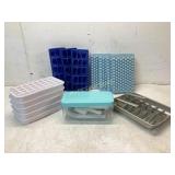 16 Ice Cube and Mold Trays