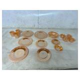 26-Piece Federal Glass Marigold Iridescent Set