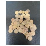 Wheat Pennies weighing approx. 7 Ounces