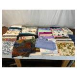 Fabric Yardage With Floral Prints