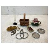 Collection with Longaberger Basket and Assorted It