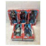 5 Starting Lineup NBA Action Figures