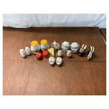 8 Pairs of Ceramic Salt and Pepper Shakers