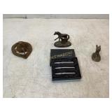 4 Horse-Themed Items Including Pens