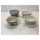 Four Ceramic Mixing Bowls