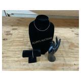 Sterling Silver Jewelry Set, 14.02 Grams Total Wei