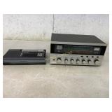 Realistic DX-160 Receiver and Sony ICF-7600D Radio