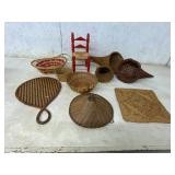 10 Woven and Wooden Items