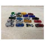 20 Die-Cast Toy Vehicles