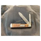 Case XX Two-Blade Pocket Knife with Jigged Handle