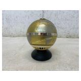 Brass Rotating Globe with Letter Band