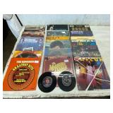 21 Vinyl Records with Two 45 RPM Singles