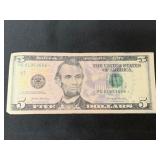 2017 Series $5 Star Note