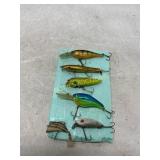 6 Fishing Lures in Assorted Designs