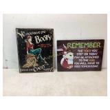 Decorative Metal Wall Signs