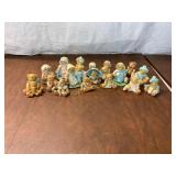 19 Cherished Teddies Figurines