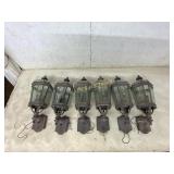 6 Wall-Mounted Outdoor Lanterns