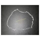 Sterling Silver 20-Inch Chain, Marked 925